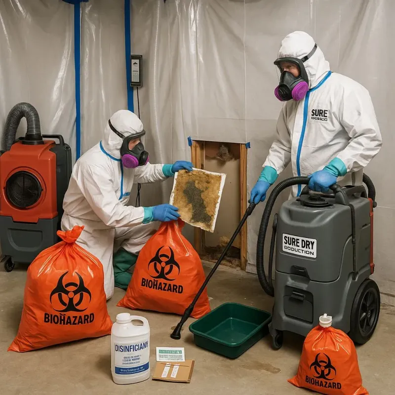 Contaminated Water Handling Protocols process in Robinson, IL